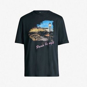 Maje Tara Paris By Night Graphic Tee